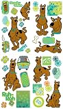 Brewster ST93993 Scooby Doo Peel & Stick Sticker Set by Warner Bros, 4 Sheets