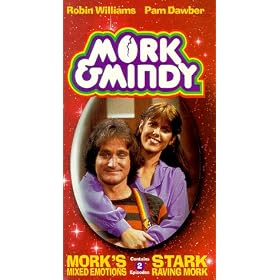 Mork & MIndy 3 : Mork's Mixed Emotions/ Stark Raving Mork [VHS]