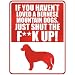 New  If U Haven't Loved A Bernese Mountain Dogs , Just Shut The Fbernese Mountain Dogsbernese Mountain Dogsk Up !  Parking Sign Dog