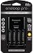 Panasonic K-KJ17KHCA4A Advanced Individual Cell Battery Charger Pack with 4 AA eneloop pro High Capacity Ni-MH Rechargeable Batteries