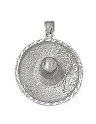 Clevereves 14K White Gold Pendant 3-D Cowboy 14.9 - Gram(s)