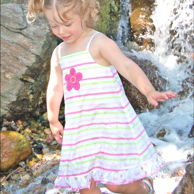 Buy LIL JELLYBEAN Boutique Baby Clothes STRIPE Dress 2T-4T