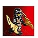LEGO Ninjago Minifigure - Cole Zukin Robe (Black Ninja) with Dual Gold Jagged Blades (70747)
