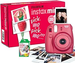 Fujifilm Instax Mini 8 camera with 20 shots - Raspberry Pink