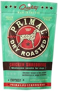 Primal Pet Foods Chicken Breast Shredders Dog Treat, 4 Oz, 2 Pack