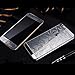 Bingol iPhone 6 3D Diamond Screen Protector,Front & Back Colored Tempered Glass Screen Protector for iPhone6 4.7 inch (Silver)
