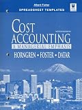 Cost Accounting: A Managerial Emphasis : Spreadsheet Templates
