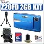 Fujifilm Fuji Finepix Z20FD 10MP Digital Camera (Blue) + 2GB Accessory Kit