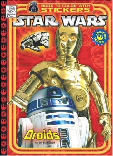 R2D2 C3PO with Sticker (Star Wars (Dalmatian Press))