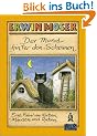 Der Mond hinter den Scheunen