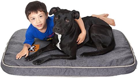 GoCooper Dog Bed 35 x 25 Inch, Orthopedic Memory Foam Large Dog Beds with Removable Cover