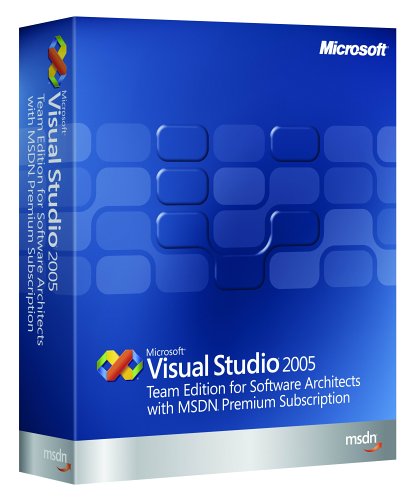 Software: Microsoft Visual Studio Team Edition for Software Architect 2005 w/MSDN Premium Renewal