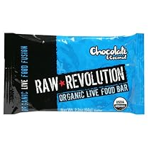 Raw Revolution Organic Live Food Bars, Coconut and Chocolate, 2.2-Ounce Bars (Pack of 12)