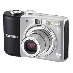 Canon PowerShot A1000 IS Digital Camera - Grey (10.0MP, 4x Optical Zoom) 2.5 LCD