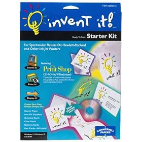 Click here to buy International Paper Invent It! Starter Kit (Software Included).