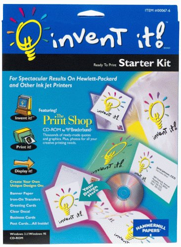 International Paper Invent It! Starter Kit (Software Included)