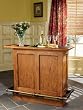 Casual Oak Bar By Powell Furniture