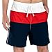Merona  Swim Trunks - Red/ White/ Blue