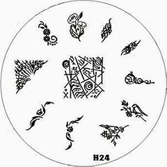 Stamping Schablone H24