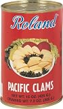 Roland Pacific Clams, 15-Ounce Can (Pack of 2)
