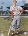 Stan Musial Autographed/Hand Signed St. Louis Cardinals 11x14 Photo with HOF 69 Inscription(Leaning