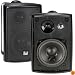 Dual LU43PB Indoor/Outdoor Speakers (Black)