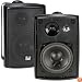 Dual LU43PB Indoor/Outdoor Speakers (Black)