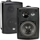 Dual LU43PB Indoor/Outdoor Speakers (Black)