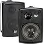 Dual LU43PB Indoor/Outdoor Speakers (Black)