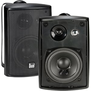 Indoor/Outdoor Speakers in Black Color