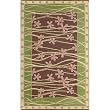 Mad Mats - Tall Grass - Pink/Brown - 4' x 6'