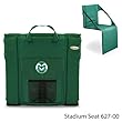 Colorado State Rams Padded Lightweight Stadium Seat - Hunter Green w/Digital Print