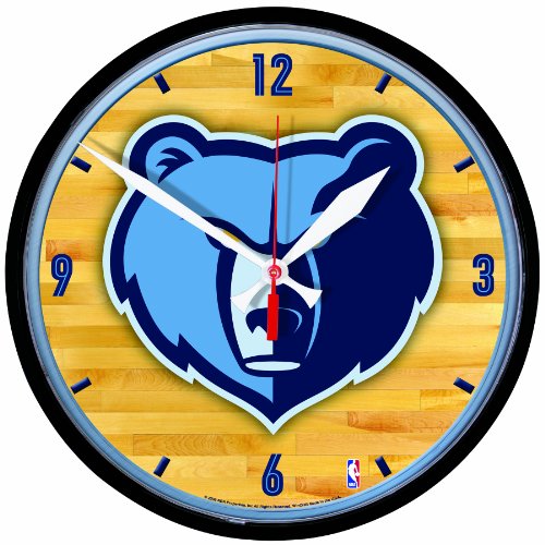 NBA Memphis Grizzlies Round Clock