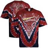 St Louis Cardinals Red Slide V-Dye T-shirt