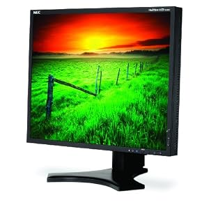 Nec LCD1990SX-BK 19-Inch 1500:1 LCD with DVI (Black) by 