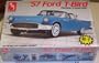 '57 Ford T-Bird Hardtop / Convertible : 1:16 scale : Plastic Model Kit