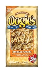 Oogie's Gourmet Popcorn, Smoked Gouda, 1 -Ounce Bags (Pack of 28)