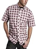 Timberland Men’s Short Sleeve Printed Plaid Shirt