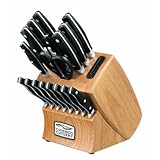 Chicago Cutlery Insignia2 18-Piece Knife Block Set with In-Block Knife Sharpener