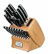 Insignia2 18-Piece Knife Block Set with In-Block Knife Sharpener