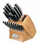 Chicago Cutlery Insignia2 18-Piece Knife Block Set with In-Block Knife Sharpener