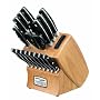 Insignia2 18-Piece Knife Block Set with In-Block Knife Sharpener