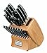 Chicago Cutlery Insignia2 18-Piece Knife Block Set with In-Block Knife Sharpener