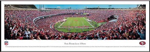 San Francisco 49ers - Candlestick Park - Framed Poster Print