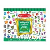 Melissa and Doug Sticker Collection - Alphabet and Numbers