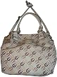 Women's Etienne Aigner Purse Handbag Maxine N/S Tote Collection Multi Neutral w/Ecru