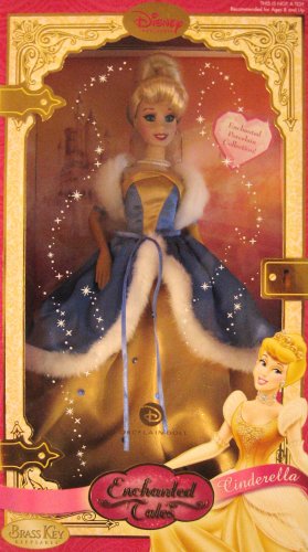 Childrens Toyshop  Toys : Brass Key Disney Enchanted Tales 'Cinderella' Winter Collection Porcelain Doll