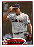 2012 Topps Team Edition Baseball Card #CLE6 Ubaldo Jimenez Cleveland Indians ENCASED MLB Baseball Card