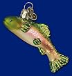 Old World Christmas Mini Trout Ornament