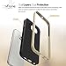 Galaxy S6 Case, Vena [vFrame] Slim Hybrid Aluminum Frame TPU Bumper Case for Samsung Galaxy S6 (Champagne Gold)
